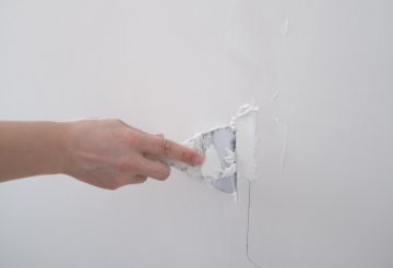 Reboucher un trou dans du placo